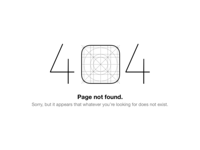 404 page