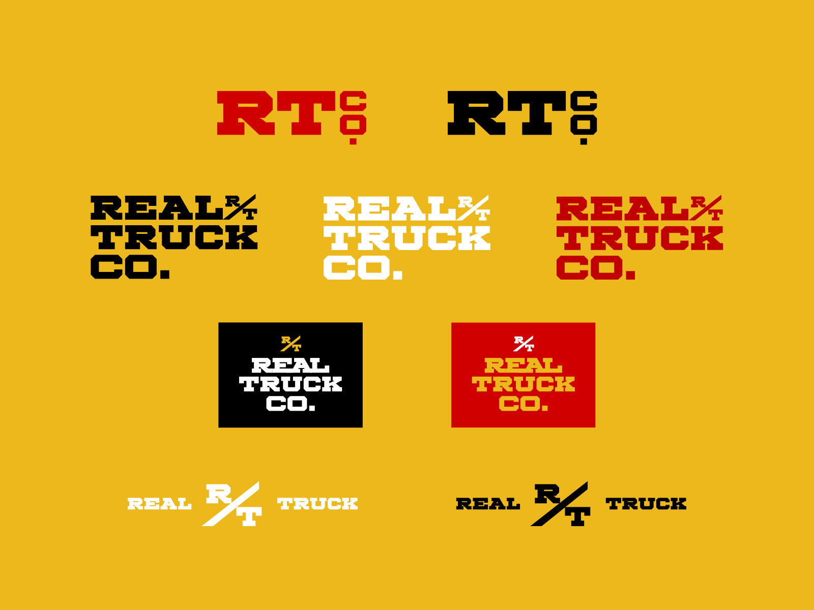 Real Truck Logo by Dave Bullen on Dribbble