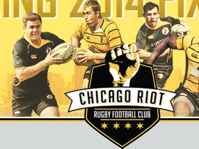 Chicago Riot Rugby 2014 Spring Schedule