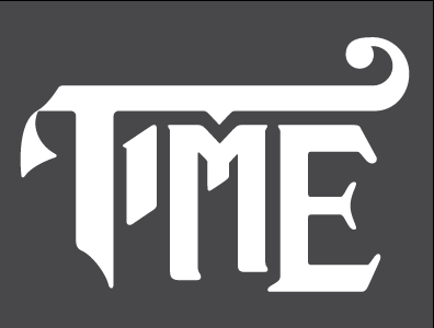 Time 2.0 illustration lettering sketch vector