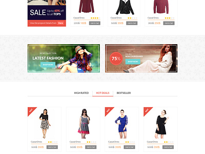 E-commerce Theme by akhilwebfolio on Dribbble