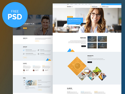 Free PSD : Business Plus