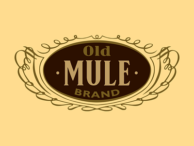 Old Mule Brand illustrator logo