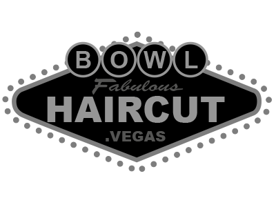 Bowl haircut LV sign logo