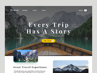 Travel Website Design