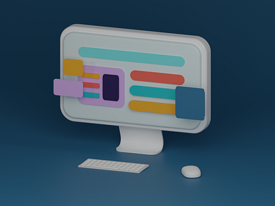 Mac 3D Design 3d animation app branding design graphic design icon illustration logo motion graphics ui ux vector web
