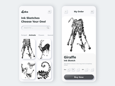 Art E-commers Neumorphic App app cart design ecommerce illustrations ios mobile mobile app neomorphism neumorphic sketchapp whitespace