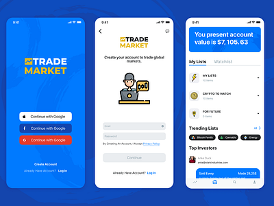 Trading Platform App