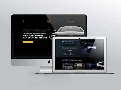 Luxury Auto Detailing Business / Web Design $ Development