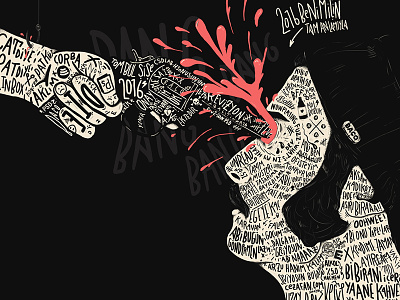 “Expectation”for Campaign’s 5th Anniversary autoportrait baco design hand illustration lettering