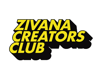 ZivanaCreatorsClub Tee Design for Baco baco graphic design textiles typography