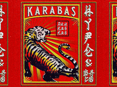 Karabas For BACO baco bacon design dog hype illustration karabas matchbox tiger