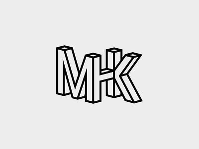 New Personal Logo - M H K design logo mhk