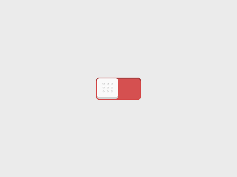 Flat toggle switch byjad
