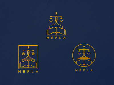 MEFLA Identity Marks (WIP) association book branding identity justice law logo marks mefla organization scale system