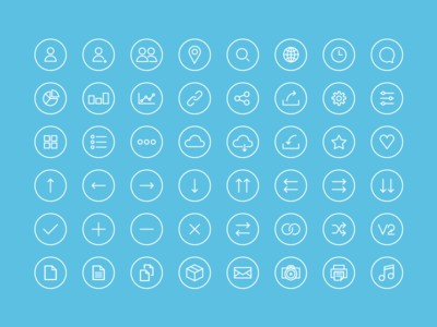 Newsletter Icons