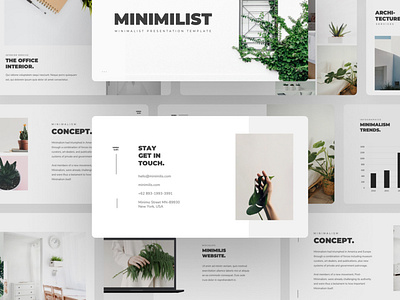 Minimilis - Minimalist Business Presentation Template about break business clean corporate google slides keynote layout minimalist mockup pitch deck pitchdeck portfolio powerpoint presentation simple simplicity slides team white