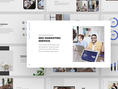 Bisnis - Corporate Business Presentation Template about break business clean creative google slide google slides keynote laptop laptop mockup layout phone pitchdeck power point presentation simple simplicity team template white