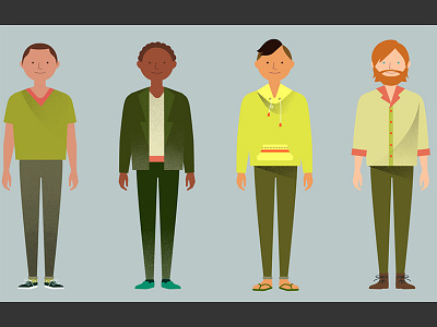 Google Animation Bible character design