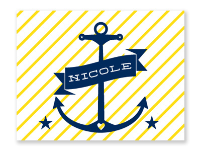 Cards for Nicole anchor card cards illustration maker of rad nautical