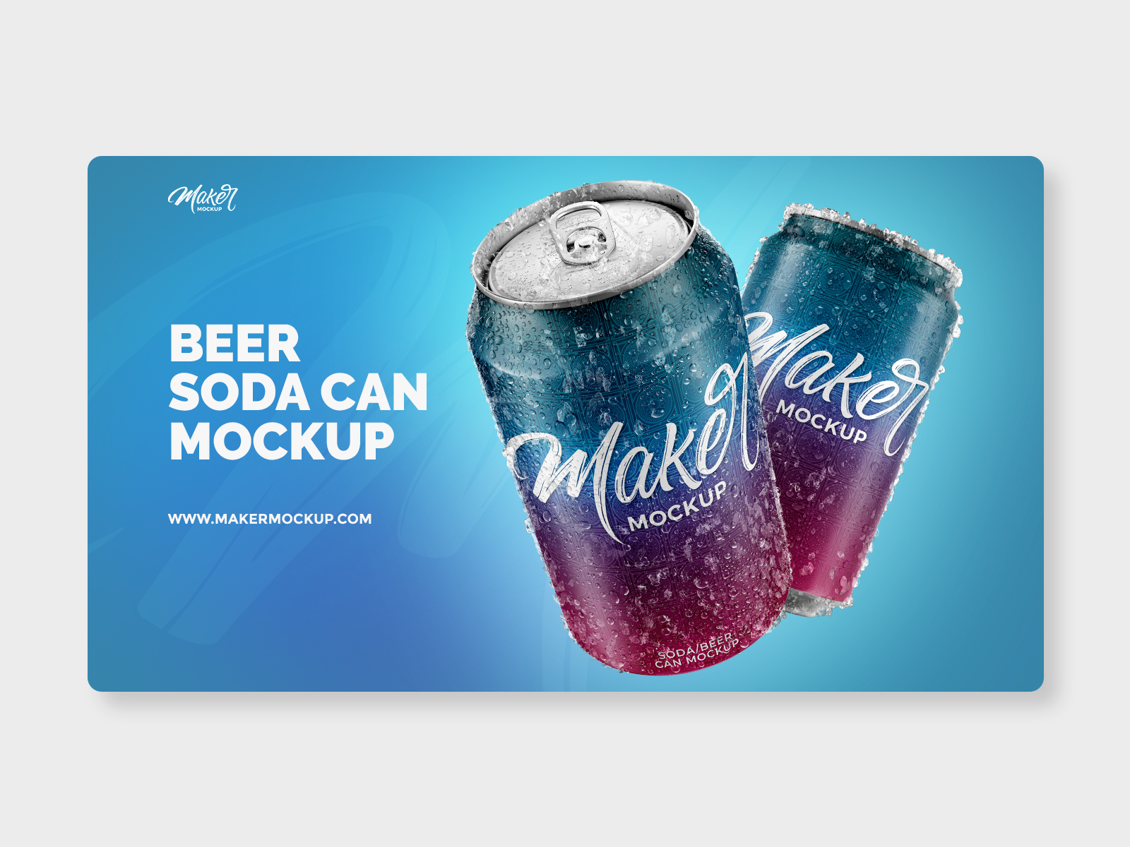 Download Mockup Lata - Can Mockup by Maker Mockup on Dribbble