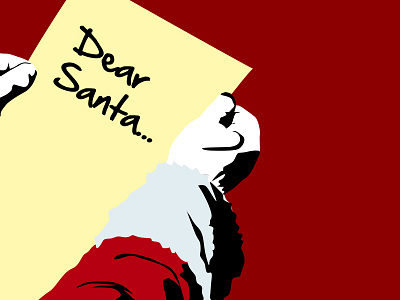 Dear Santa christmas fccu illustration illustrator