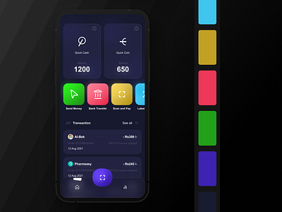 darkmode UI design