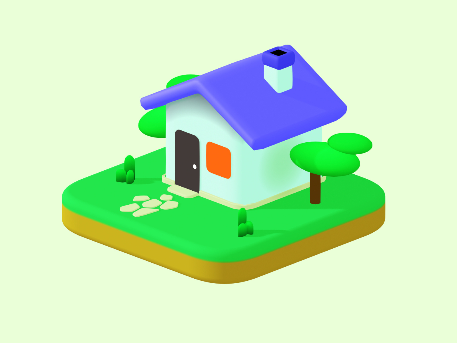 3d-house-by-anirudh-jena-on-dribbble