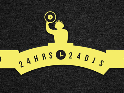 24 Djs Logo Design