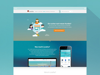 Locafox Partner Page blue web