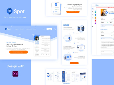 Spot design mock up responsive design uidesign uxdesign web web ui webdesign