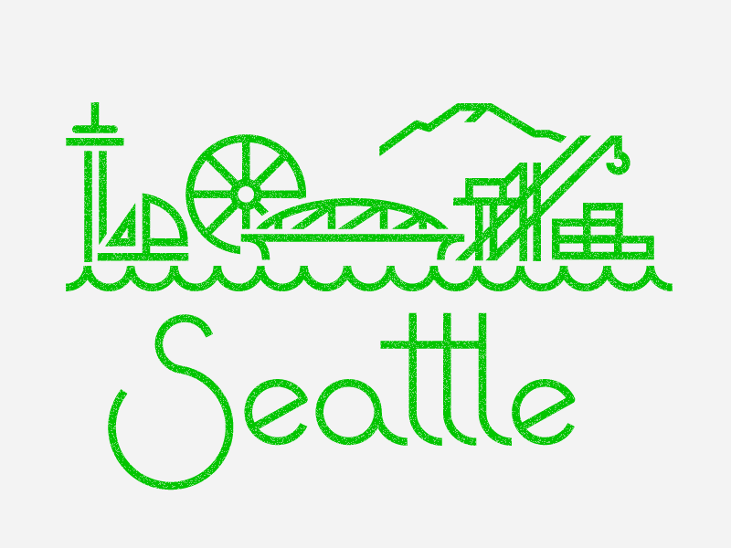Seattle crane ferris wheel ligature rainier sail boat seattle skyline space needle ttl