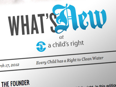 Newsletter Header blackletter news newsletter newspaper