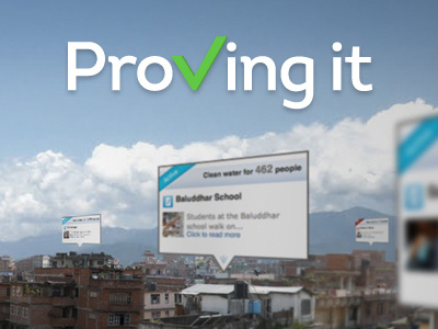 Proving It logo app logo ngo non profit proving it software