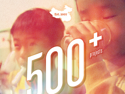 500+ projects