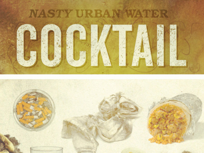 Nasty Urban Water Cocktail Collage