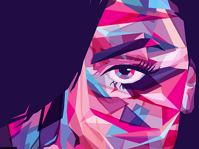 Aaliyah Close-up 2013 aaliyah abstract album artwork cover front illustrator maq rap rapper singer