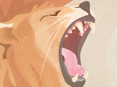 Lion Vector [WIP] drawing illustrator lion vector wip