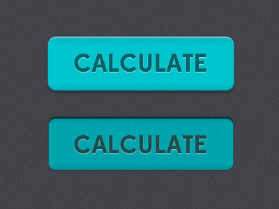 Calculate Button active inactive button edmond sans teal type