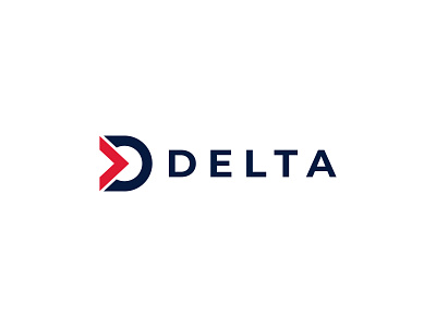 Delta air logo redesign concept by Jowel Ahmed on Dribbble