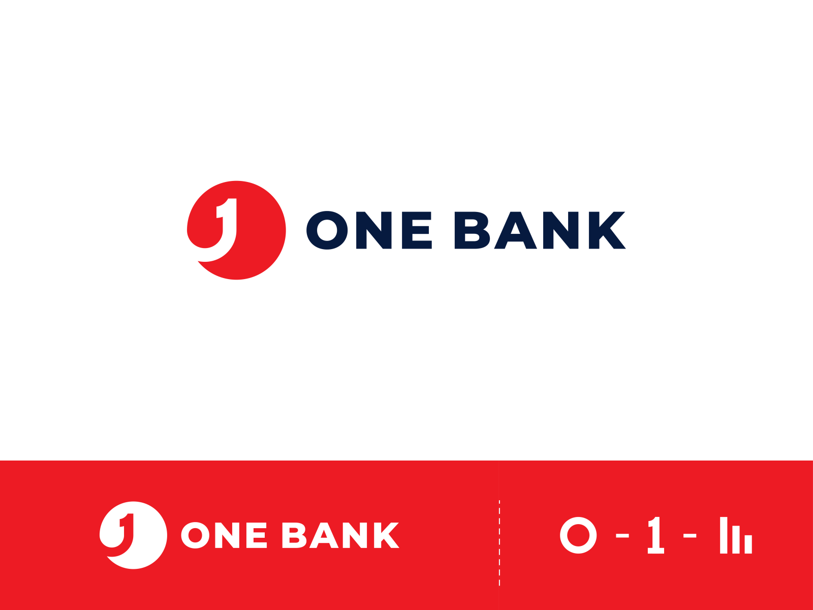 One Bank Logo Redesign By Jowel Ahmed On Dribbble