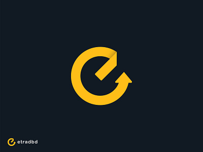 E Letter Logo brand branding icon illustration logo logo design logotype minimalist ui