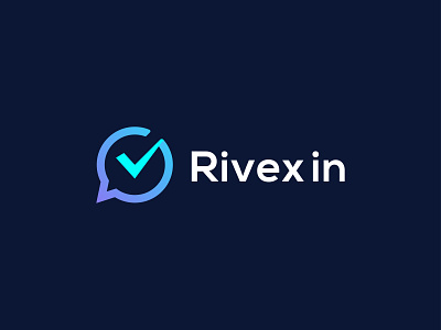 Rivexin App icon 3d abstract app icon brand branding combination mark corona logo creative logo icon icon design illustration logo logo design logotype minimalist modern app modern logo simple logo ui vaccine