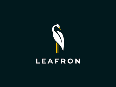 Heron logo concept 3d abstract bird icon brand branding combination mark creative logo fashion brand heron icon illustration logo logo design logotype minimal logo minimalist modern logo monogram simple logo symbol