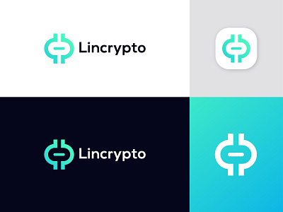 Crypto currency logo design bitcoin brand branding colorful creative logo crypto currency crypto logo gradient logo icon link logo logo logo design logos logotype minimalist modern logo payment simple ui unique logo