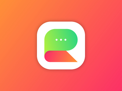 Reotalk app icon design