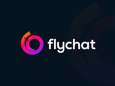 Fly chat Logo Design