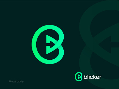 Blicker logo design concept 3d app logo arrow b logo brand branding colorful creative logo gradient logo icon logo logo 2022 logo design logos logotype minimal minimalist modern logo startup logo tech logo