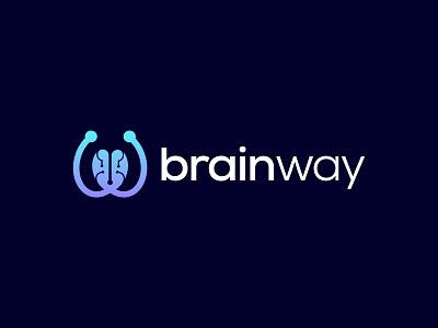 Brain Logo Design Concept