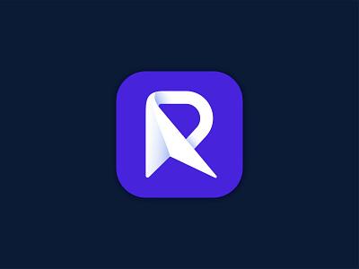 R Letter Fly Logo Concept